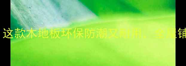 图片 任达华亲测推荐！这款木地板环保防潮又耐用，全屋铺贴省下2万预算！