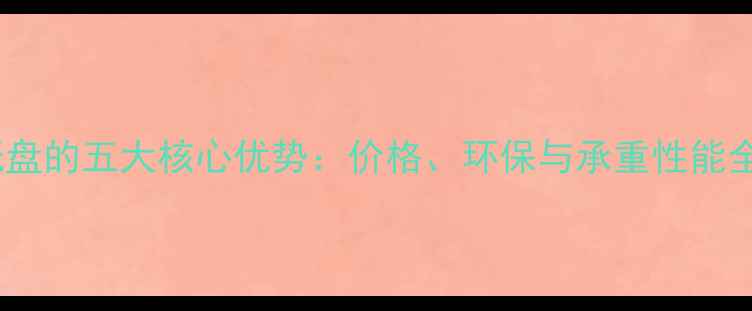 图片 实木托盘的五大核心优势：价格、环保与承重性能全指南2