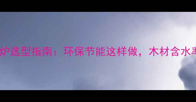 图片 木材热风烘干炉选型指南：环保节能这样做，木材含水率精准控制！1