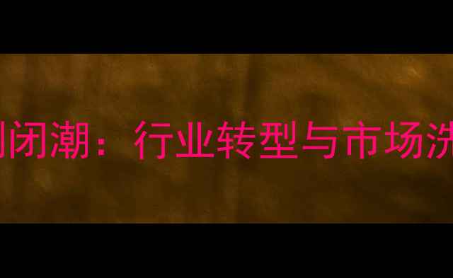 图片 湖北随州石材厂倒闭潮：行业转型与市场洗牌下的生存指南2