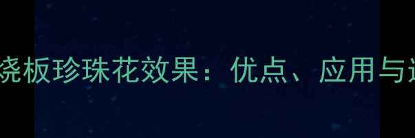 图片 花岗岩火烧板珍珠花效果：优点、应用与选购指南2