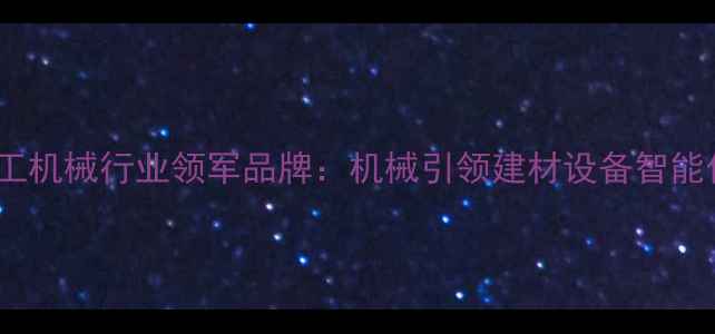 图片 中国木工机械行业领军品牌：机械引领建材设备智能化升级2