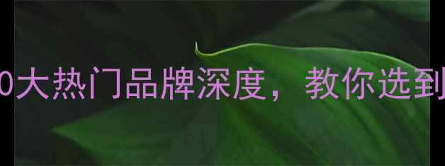 图片 木地板选购全攻略！10大热门品牌深度，教你选到高颜值又耐用的地板1