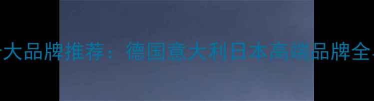 图片 进口板材十大品牌推荐：德国意大利日本高端品牌全与选购指南