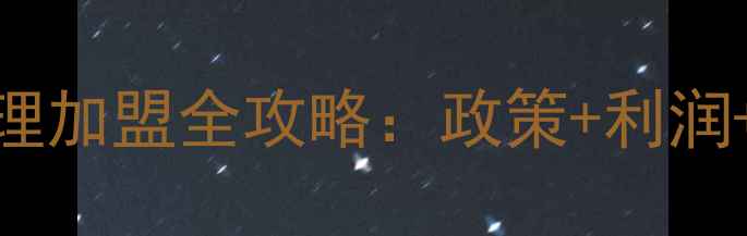 图片 零门槛入局银河灰大理石代理加盟全攻略：政策+利润+选址，手把手教你月入5W+2